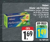 Kräuter- oder Früchtetee im Angebot bei EDEKA in Nürnberg Kräuter- oder Früchtetee Angebote von Meßmer bei EDEKA Nürnberg für 1,49 €