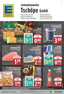 EDEKA Prospekt der Woche "Aktuelle Angebote" Seite 1, 14.07.2025 bis 19.07.2025 für Düsseldorf Aktueller EDEKA Prospekt "Aktuelle Angebote" Seite 1 von 24 Seiten für Düsseldorf