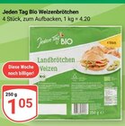 Aktuelles Weizenbrötchen Angebot bei GLOBUS in Braunschweig ab 1,05 €