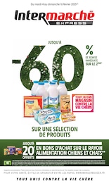 Prospectus Intermarché à Grenoble, "JUSQU'À -60% DE REMISE IMMÉDIATE SUR LE 2ÈME", 16 pages, 04/02/2025 - 16/02/2025