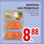 Lachs-Filetportionen Angebote von deutschesee bei EDEKA Kaufbeuren für 8,88 €