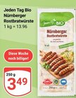 Nürnberger Rostbratwürste von Jeden Tag Bio im aktuellen GLOBUS Prospekt für 3,49 €