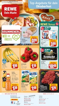 REWE Prospekt der Woche "Dein Markt" Seite 1, 15.09.2025 bis 20.09.2025 für Werne Aktueller REWE Prospekt "Dein Markt" Seite 1 von 31 Seiten für Werne