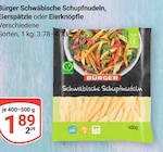 Schwäbische Schupfnudeln im Angebot bei GLOBUS in Braunschweig Schwäbische Schupfnudeln Angebote von Burger bei GLOBUS Braunschweig für 1,89 €