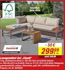 Loungemöbel-Set 'Claudi' Angebote von toom bei toom Baumarkt Erfurt für 299,99 €