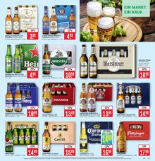 Bier im Marktkauf Prospekt "Aktuelle Angebote" mit 39 Seiten (Lörrach)