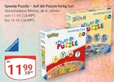 Speedy Puzzle Pokémon Angebote von Ravensburger bei GLOBUS Neustadt für 11,99 €