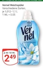 Vernel Weichspüler Angebote bei GLOBUS Pirmasens für 2,49 €