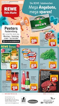 Aktueller REWE Prospekt "Dein Markt" Seite 1 von 33 Seiten für Wesel