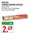 Aktuelles FARMERS ORIGINS KAPSELN Angebot bei Marktkauf in Lemgo ab 2,49 €