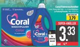 Feinwaschmittel Color im EDEKA Prospekt Feinwaschmittel Color von Coral im aktuellen EDEKA Prospekt für 3,33 €