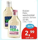 Feinwaschmittel von Ecover im aktuellen budni Prospekt