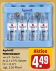 Mineralwasser von Aquintell im aktuellen REWE Prospekt