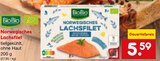Norwegisches Lachsfilet von BioBio im aktuellen Netto Marken-Discount Prospekt für 5,59 €