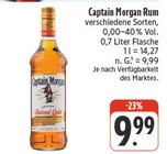 Rum im Angebot bei nah und gut in Ansbach Rum Angebote von Captain Morgan bei nah und gut Ansbach für 9,99 €