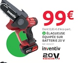 Promo Élagueuse équipée sur batterie 20 V à 99,00 € dans le catalogue Mr.Bricolage à Enghien-les-Bains