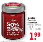 Fruchtaufstrich Erdbeere im Angebot bei E center in Offenbach Fruchtaufstrich Erdbeere Angebote von Zentis bei E center Offenbach für 1,99 €