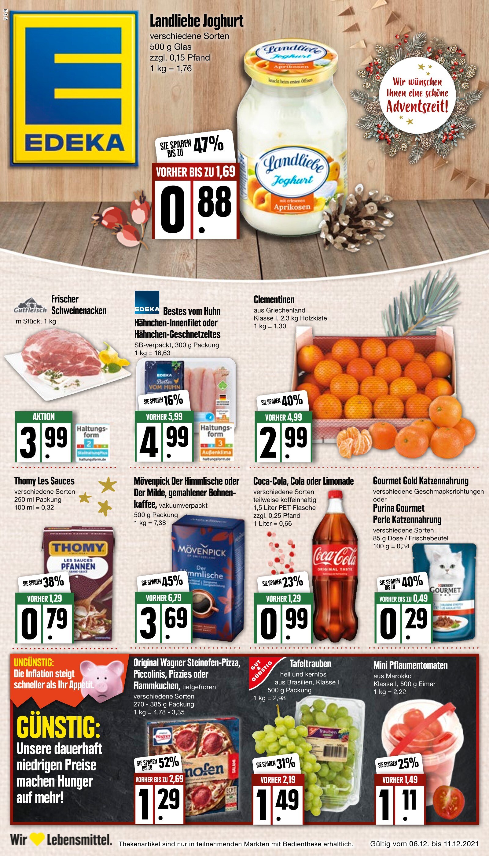 EDEKA Prospekt für Alfstedt mit 20 Seiten EDEKA Prospekt für Alfstedt: "Aktuelle Angebote", 20 Seiten, 06.12.2021 - 11.12.2021