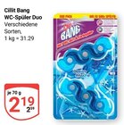 WC-Spüler Duo im Angebot bei GLOBUS in Trier WC-Spüler Duo Angebote von Cillit Bang bei GLOBUS Trier für 2,19 €