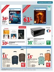 Valise en promo dans le catalogue Auchan Hypermarché à la page 41