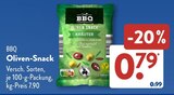 Aktuelle Oliven Angebote bei ALDI SÜD in Heilbronn Aktuelles Oliven-Snack Angebot bei ALDI SÜD in Heilbronn ab 0,79 €