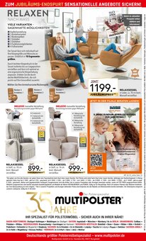 Boxspringbett im Multipolster Prospekt "WIR FEIERN 35 JAHRE MULTIPOLSTER!" mit 30 Seiten (Bielefeld)