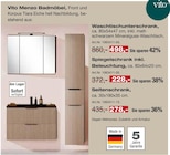 Vito Menzo Badmöbel im Möbel Inhofer Prospekt Vito Menzo Badmöbel von Vito im aktuellen Möbel Inhofer Prospekt für 228,00 €