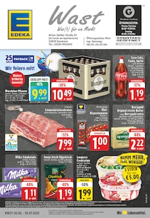 EDEKA Prospekt der Woche "Aktuelle Angebote" Seite 1, 30.06.2025 bis 05.07.2025 für Steinheim Aktueller EDEKA Prospekt "Aktuelle Angebote" Seite 1 von 24 Seiten für Steinheim