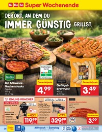 Bratwurst Angebot im aktuellen Netto Marken-Discount Prospekt auf Seite 50