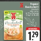 Veganer Hauchschnitt klassisch oder curry bei EDEKA im Beckum Prospekt für 1,29 €