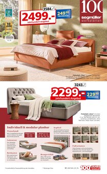Bett im aktuellen Segmüller Prospekt (Wiesbaden) Bett im Segmüller Prospekt "Wohndesign - Inspirierende Ideen für ihr Zuhause" mit 20 Seiten (Wiesbaden)