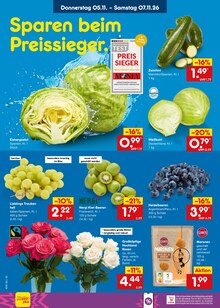 Weintrauben im aktuellen Netto Marken-Discount Prospekt (Nürnberg) Weintrauben im Netto Marken-Discount Prospekt "Aktuelle Angebote" mit 72 Seiten (Nürnberg)