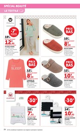 Chaussures en promo dans le catalogue Super U à la page 26