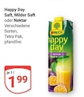 Aktuelles Happy Day Saft Angebot bei GLOBUS in Erfurt ab 1,99 €