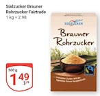 Brauner Rohrzucker Fairtrade im Angebot bei GLOBUS in Gera Brauner Rohrzucker Fairtrade Angebote von Südzucker bei GLOBUS Gera für 1,49 €