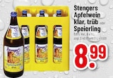 Apfelwein klar im Angebot bei Trinkgut in Offenbach Apfelwein klar Angebote von Stengers bei Trinkgut Offenbach für 8,99 €