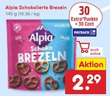 Schokolierte Brezeln von Alpia für 2,29 € bei Netto Marken-Discount im Angebot Schokolierte Brezeln von Alpia im aktuellen Netto Marken-Discount Prospekt