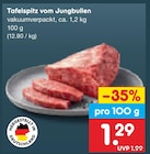 Aktuelle Rindfleisch Angebote bei Netto Marken-Discount in Jena Aktuelles Tafelspitz vom Jungbullen Angebot bei Netto Marken-Discount in Jena ab 1,29 €