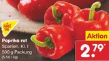 Paprika rot Angebote von MARKT TAG bei Netto Marken-Discount Straubing für 2,79 €