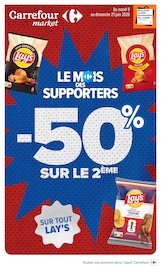 Catalogue Supermarchés Carrefour Market en cours à Arcueil et alentours, "LE MOIS DES SUPPORTERS", 18 pages, 09/06/2026 - 21/06/2026