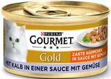 Katzennassnahrung „Gourmet Gold“ im Angebot bei Hagebaumarkt in Sindelfingen Katzennassnahrung „Gourmet Gold“ Angebote von Purina bei Hagebaumarkt Sindelfingen für 0,55 €
