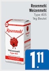 Weizenmehl Type 405 im EDEKA Prospekt Weizenmehl Type 405 von Rosenmehl im aktuellen EDEKA Prospekt für 1,11 €