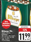 Bitburger Pils Angebote von Bitburger bei E center Siegburg für 11,99 €