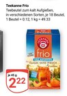 Frio im Angebot bei GLOBUS in Krefeld Frio Angebote von Teekanne bei GLOBUS Krefeld für 2,22 €