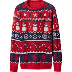 Herren-Weihnachtspullover