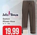 Damen-Plissee-Hose im Angebot bei Kaufhaus Stolz in Rostock Damen-Plissee-Hose Angebote von Julia Brown by Stolz bei Kaufhaus Stolz Rostock für 19,99 €