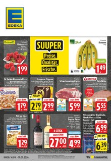 Wurst im aktuellen EDEKA Prospekt (Bonn) Wurst im EDEKA Prospekt "Aktuelle Angebote" mit 28 Seiten (Bonn)
