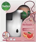 Distributeur Automatique de Gel Lavant No-Touch - Dettol en promo chez Supermarchés Match Meaux à 10,57 €