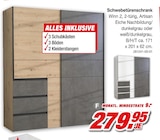 Schwebetürenschrank Angebote bei Möbel AS Bruchsal für 279,95 €