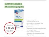 EMSER NASENDUSCHE 1 Nasales Reinigungs-Set bei LINDA Premiumapotheke im Hennigsdorf Prospekt für 18,29 €